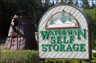 Waterman Self Storage, South Whidbey Island near Langley